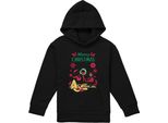 Disney - Maglia Con Cappuccio Per Bambini, Disegno Natalizio TV22267 (116) (Nero)