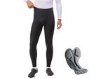 Rockbros Pantaloncini Da Ciclismo Lunghi Pantaloncini Da Ciclismo Termici 3D Imbottiti Con Tasca Pantaloncini Da Ciclismo Elasticizzati Uomo Mtb Eu Taglia M