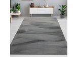 Tappeto In Pelliccia Di Coniglio Color Antracite Dall'aspetto Elegantemente Morbido Con Una Sottile Lucentezza Dimensioni Moderne - 240 X 340 Cm