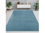 Tappeto Moderno Turchese Vellutato E Morbido Di Facile Manutenzione Dimensioni - 160 X 220 Cm