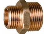 Nipplo Riduttore In Ottone 3/4 X 1/2 Aquer