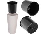 Inserto Kadax Per Vaso Di Piante, Inserto In Plastica Nera Per Piante, Inserto In Plastica Per Vaso Di Piante E Fiori, Inserto Per Vaso Di Piante, Vaso Interno
