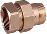 Raccordo Diritto In Ottone Con O-Ring 2""