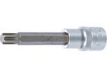Inserto Bit | Lunghezza 100 Mm | Azionamento Quadrato 12,5 Mm (1/2") | Profilo A Cuneo (Per Ribe) M10"