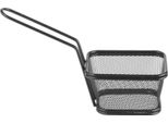 Hendi Miniatur-FrittierköRbe Stapelbar, Schwarz, 105X90X(H)60Mm