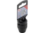 Bgs Chiave A Bussola Di Potenza Profilo E Azionamento Quadrato 12,5 Mm (1/2") Sw E18 - 9779-18"