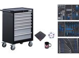 Bgs Carrello Da Officina 7 Cassetti Con 129 Utensili - 6065