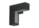 Applique Bell Air LED/3W, IP44, Grigio Scuro L: 150, H: 150