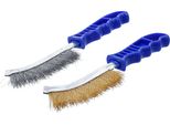 Bgs Set Di Spazzole Metalliche In Acciaio E Ottone 260 Mm 2 Pz - 71033