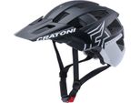 Cratoni Mtb - Casco Bici Allset Pro Nero/Bianco Opaco