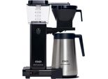 Moccamaster Kbgt Black Caffettiera, Caffettiera A Filtro, Caffè Macinato, 2400 W, Nero, Acciaio Inox