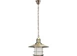 Lampada A Sospensione Retrò E27 1X60W Colore Marrone 7993 Sudan Rabalux