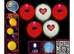 Amscan 16966 Palloncino Led I Love You - Rotondo, Assortito, 5 Pezzi