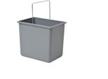 Cestino Interno Hailo 1094079 Grigio Chiaro 18 Litri 316 X 226 X 286 Mm E Maniglia