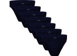 Brubaker 7 Pezzi Di Slip Da Uomo 100% Cotone - Taglia L Blu Scuro
