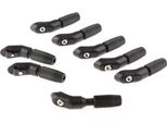 Mirage Parafango Fissaggio Puntone 3,2 Mm Nero 8 Pezzi