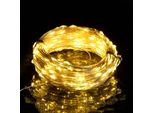 Vidaxl Luci Da Fata A Led Con 150 Led Bianco Caldo 15 M