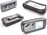 Caseroxx Custodia In Pelle Con Clip Da Cintura Compatibile Con Nokia 112 In Vera Pelle, Custodia Con Clip Da Cintura E Finestra Di Visualizzazione