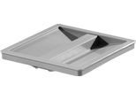 Coperchio Hailo 1107269 Per Bidone Interno Da 15 Litri Grigio Chiaro