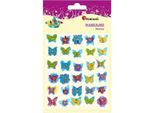 Adesivi Di Carta 3D Farfalle Mix