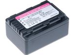 Batteria T6 Power Per Videocamera Panasonic, Numero Di Parte VW-VBK180, Li-Ion, 3,6 V, 1720 Mah (6,2 Wh), Nero