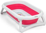 Milly Mally Aqua Vasca Pieghevole Per Bambini Con Scarico Rosa
