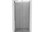 Mexen Velar L Porta Doccia Scorrevole 90 Cm, Trasparente, Cromo - 871-090-003-01-01