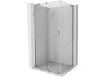 Mexen Velar L Cabina Doccia Scorrevole 120 X 70 Cm, Trasparente, Cromo - 871-120-070-03-01