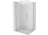 Mexen Velar L Cabina Doccia Scorrevole 110 X 85 Cm, Brina, Cromo - 871-110-085-33-01
