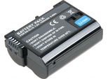 Batteria T6 Power Per Fotocamera Digitale Nikon, Numero Di Parte En-El15E, Li-Ion, 7 V, 1400 Mah (9,8 Wh), Nero