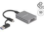 Delock - Lettore Di Schede (Cfexpress Tipo A, Sd, Sdhc, Sdhc UHS-I, Sdhc UHS-II, Sdxc, Sdxc UHS-I, Sdxc UHS-II, Sd 3.0 UHS-I,
