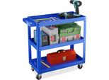 Carrello Officina Relaxdays A 3 Livelli