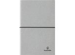Xd Collection - Taccuino, Pelle Riciclata, A5 XD471 (Taglia Unica) (Grigio Chiaro)