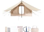 Succebuy Tenda Da Campeggio Gonfiabile Per 3-5 Persone Con Pompa E Tettoia