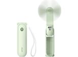 Mini Ventilatore Jisulife Ventilatore Portatile Life8 Con Funzione Powerbank 2000Mah E Torcia Elettrica - Verde