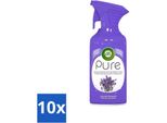 Air Wick – Spray Per Ambienti – Lavanda Viola – 250 Ml - Confezione Risparmio - 10 Pezzi