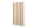 Armadietto 3B11A Con 33 Scomparti Armadietto In Metallo Armadietto Cassaforte Armadietto Armadietto Verniciatura A Polvere 185 Cm X 90 Cm X 45 Cm