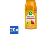 Air Wick Freshmatic – Ricarica Per Deodorante Per Ambienti – Mango Tropicale – 250 Ml - Confezione Risparmio - 20 Pezzi