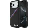 Custodia Bmw M Tricolor Metal Logo Magsafe Do Iphone 17 Pro Max - Czarne