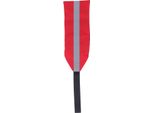 Bandiera Di Sicurezza Per Kayak Tessuto Oxford Multiuso Per Il Traino Di Canoe - Avvertenza Rossa Con Striscia Riflettente Per Biciclette Barche Piccole