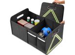 Edibazzar | Organizzatore Per Bagagliaio Pieghevole, Nero, 50L