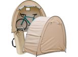 Edibazzar | Copertura Protettiva Per Bicicletta, Impermeabile, Tenda Per Bicicletta, Beige