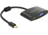 Delock Displayport Adapter Mini Dp -> Hdmi/D-Sub15 St/Bu