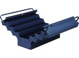 Allit 490613 Cassetta Porta Attrezzi Mcplus In Metallo 7/57 Non Equipaggiata Blu