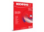 Kores KD78478 Carta Blu A4 100 Fogli Blu