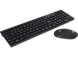 Conceptronic Orazio - Set Tastiera E Mouse - Senza Fili - 2,4 Ghz - Italiano - Nero (ORAZIO01IT)