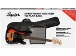 Fender Squier Affinity Series Precision Bass Pj Pack Lrl 3-Color Sunburst Elektrická Baskytara