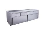 Armadio Ad Ante Scorrevoli Saro Con 4 Cassetti, 1800X700Mm