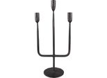 Candeliere Clayre & Eef 43 Cm Ferro Nero