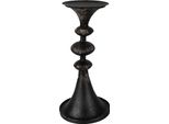Portacandele Clayre & Eef 34 Cm In Metallo Nero